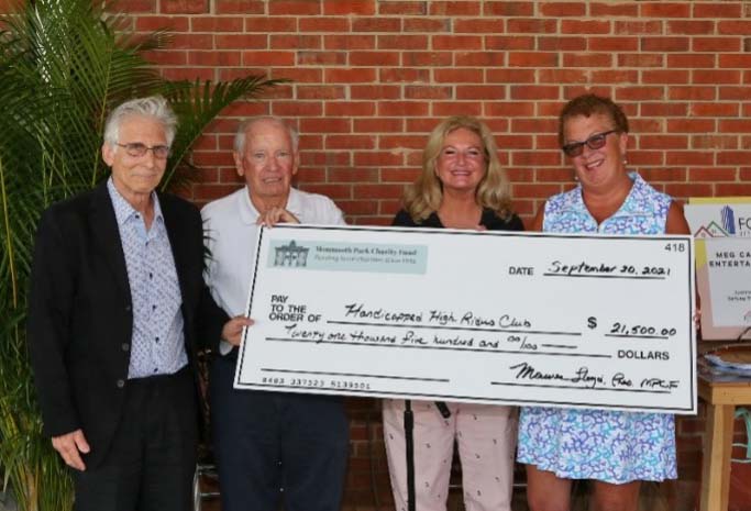 Winners Circle Society Donates $21,500 to Riding High Farm